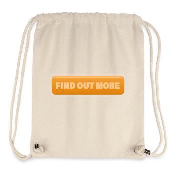 FIND OUT MORE - Stanley/Stella Recycled Gym Bag - natural - Front