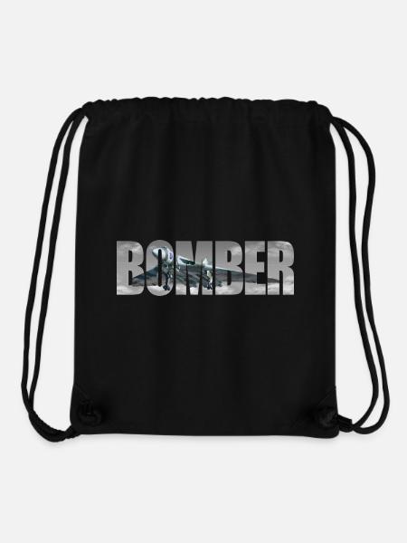 Bomber Avro 698 Vulcan - Stanley/Stella Recycled Gym Bag - black