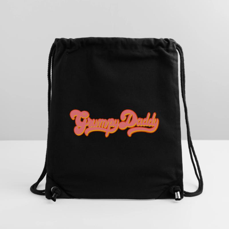 Grumpy Daddy Retro Script - Farbe "Exploitation" Stanley/Stella recycelter Gym Bag