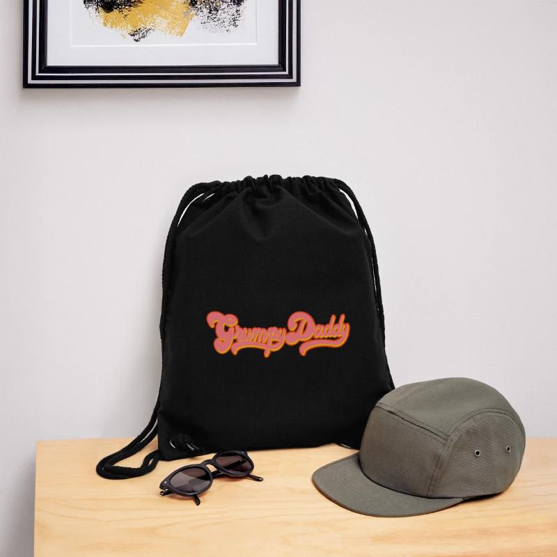 Grumpy Daddy Retro Script - Farbe "Exploitation" Stanley/Stella recycelter Gym Bag