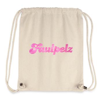Faulpelz Flausch Pelz Fell coole Sprüche Quotes - Stanley/Stella recycelter Gym Bag - Naturweiß - Vorne
