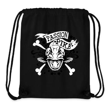 PASSION PIKE - Stanley/Stella recycelter Gym Bag - Schwarz - Vorne