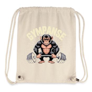 Gymchimp Krafttraining Motiv - Stanley/Stella recycelter Gym Bag - Naturweiß - Vorne