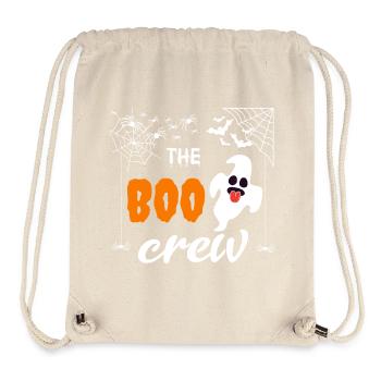 The Boo Crew lustiges Halloween Geister Kostüm Top - Stanley/Stella recycelter Gym Bag - Naturweiß - Vorne