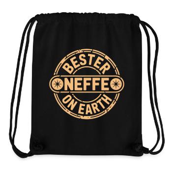 Bester Neffe - Stanley/Stella recycelter Gym Bag - Schwarz - Vorne