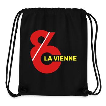 Vienne 86 logo - Stanley/Stella Recycled Gym Bag - black - Front
