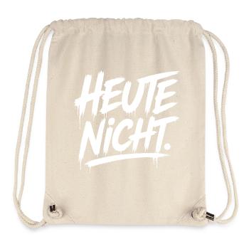 Today Night Graffiti Font - Stanley/Stella Recycled Gym Bag - natural - Front