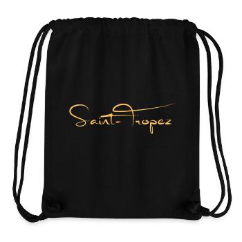 Saint-Tropez - Stanley/Stella Recycled Gym Bag - black - Front