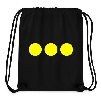 Christiania - Stanley/Stella recycelter Gym Bag - Schwarz - Vorne