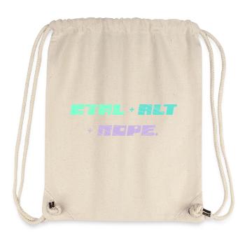 CTRL ALT NOPE - IT Motiv - Stanley/Stella recycelter Gym Bag - Naturweiß - Vorne