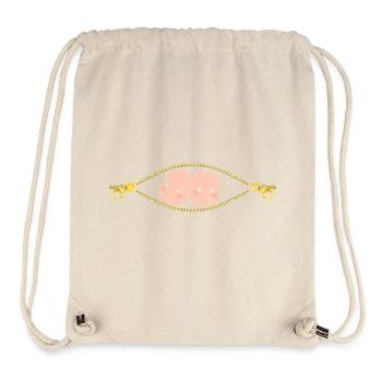 Annonce de la grossesse maman des jumeaux maman maman - Sac à cordon recyclé Stanley/Stella - blanc naturel - Devant