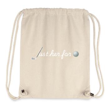 Just Her for Golf - Stanley/Stella Recycled Gym Bag - natural - Front