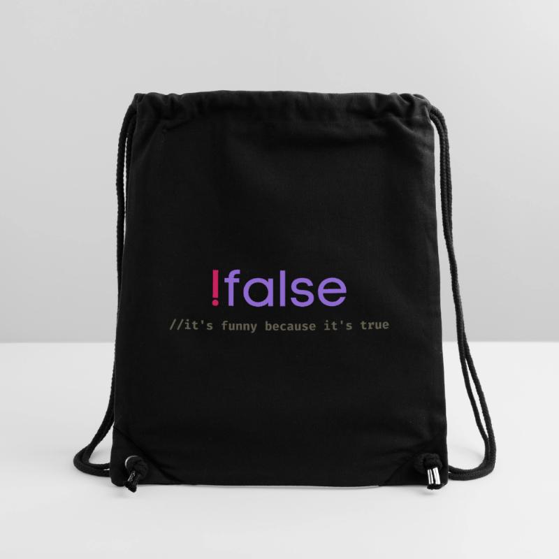 Ifalse Funny Coder Programmierungswortspiel Stanley/Stella recycelter Gym Bag