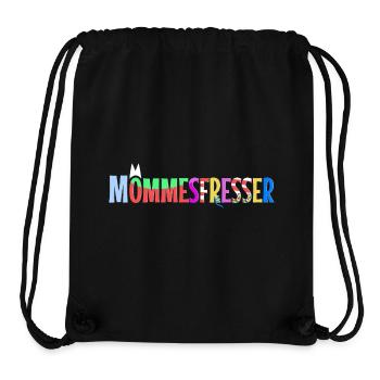 Mömmesfresser - Stanley/Stella recycelter Gym Bag - Schwarz - Vorne