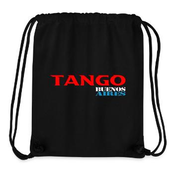 Tango - Sac à cordon recyclé Stanley/Stella - noir - Devant