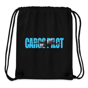 Cargo pilot C-17 - Stanley/Stella recycelter Gym Bag - Schwarz - Vorne