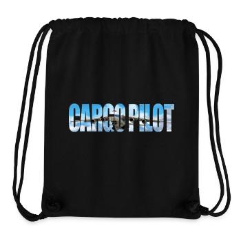 Cargo pilot An-124 - Stanley/Stella recycelter Gym Bag - Schwarz - Vorne