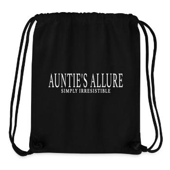 L’ALLURE DE TANTE TOUT SIMPLEMENT IRRÉSISTIBLE - Sac à cordon recyclé Stanley/Stella - noir - Devant