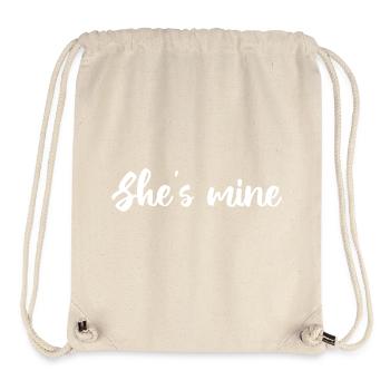 She_s Mine Design - Stanley/Stella Recycled Gym Bag - natural - Front