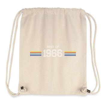 Best Of 1966 T-Shirt Cadeau Humour - Sac à cordon recyclé Stanley/Stella - blanc naturel - Devant