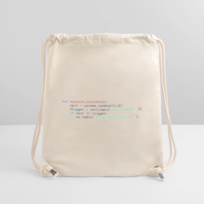 Roulette russe Python Sac à cordon recyclé Stanley/Stella