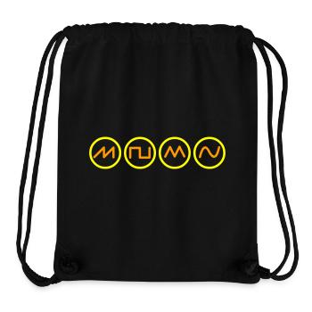 synth sound - Stanley/Stella Recycled Gym Bag - black - Front