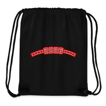 2026 Outline - Stanley/Stella Recycled Gym Bag - black - Front