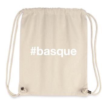 BASQUE Hashtag - Stanley/Stella Recycled Gym Bag - natural - Front