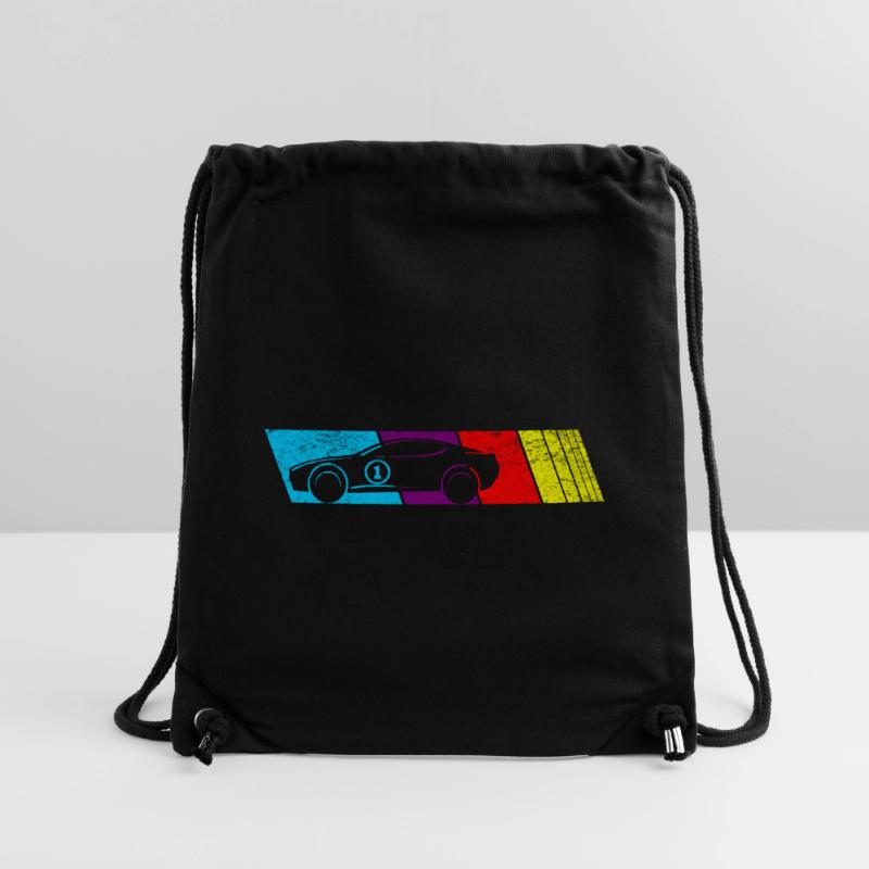 Abstrakte Farbexplosion Autodesign Stanley/Stella recycelter Gym Bag
