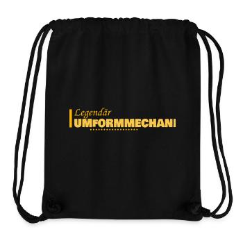 Beruf Umformmechaniker - Stanley/Stella recycelter Gym Bag - Schwarz - Vorne