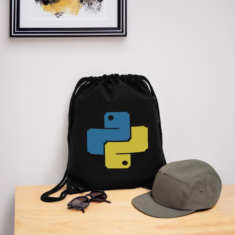 Python Pixelart Stanley/Stella recycelter Gym Bag