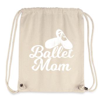 Maman de ballet - Sac à cordon recyclé Stanley/Stella - blanc naturel - Devant