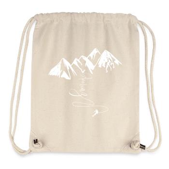 Avoriaz Ski Portes du Soleil Car Free Resort - Stanley/Stella Recycled Gym Bag - natural - Front