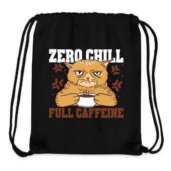 Energy Drink - Stanley/Stella recycelter Gym Bag - Schwarz - Vorne