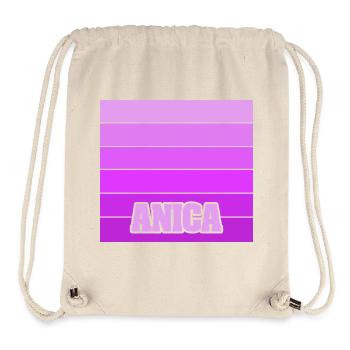 Geschenk für Entwurf - Stanley/Stella recycelter Gym Bag - Naturweiß - Vorne