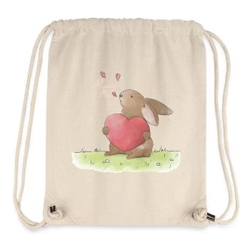 Marriage Proposal Illustration Marry Me Proposal - Stanley/Stella Recycled Gym Bag - natural - Front