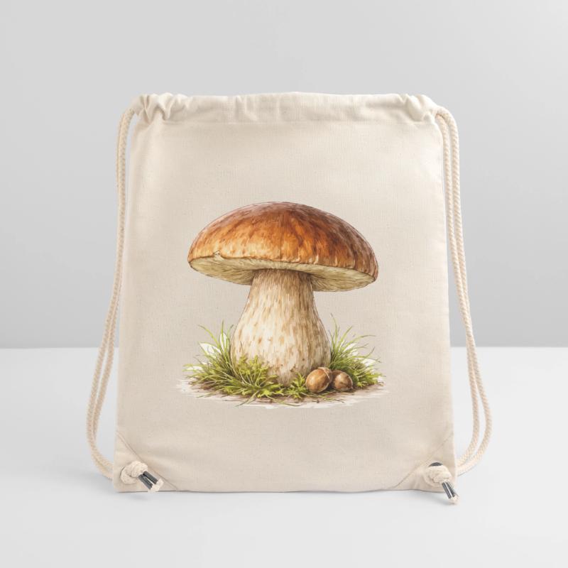 Waldpilz Illustration Stanley/Stella recycelter Gym Bag