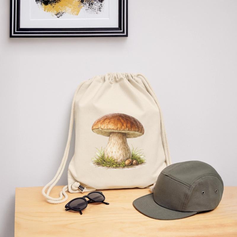 Waldpilz Illustration Stanley/Stella recycelter Gym Bag