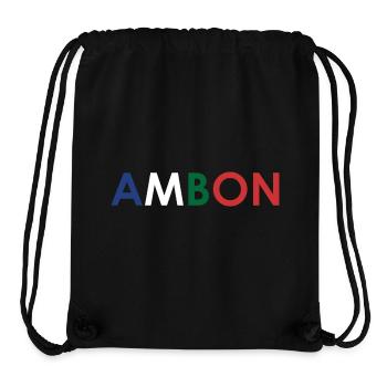 Ambon RMS - Stanley/Stella Recycled Gym Bag - black - Front
