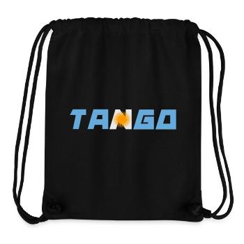 Tango - Sac à cordon recyclé Stanley/Stella - noir - Devant