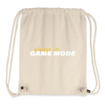 TOUJOURS EN MODE JEU - Sac à cordon recyclé Stanley/Stella - blanc naturel - Devant