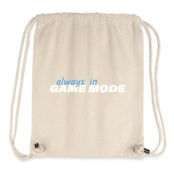 TOUJOURS EN MODE JEU - Sac à cordon recyclé Stanley/Stella - blanc naturel - Devant