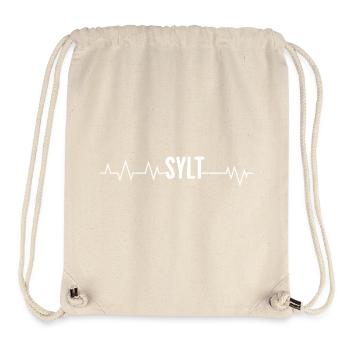 Nordsee Urlaub SYLT Insel Wattenmeer Lustiges - Stanley/Stella recycelter Gym Bag - Naturweiß - Vorne