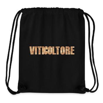 Viticoltore – Arte e tradizione del vino - Stanley/Stella Recycled Gym Bag - black - Front