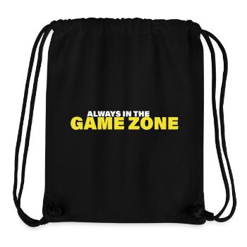 GAME ZONE - Stanley/Stella Recycled Gym Bag - black - Front