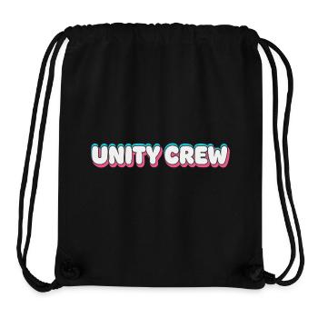 Unity Crew Graffiti Color Bubble - Stanley/Stella Recycled Gym Bag - black - Front