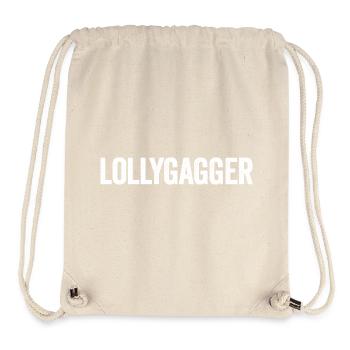 Flea market, procrastination, strolling, dawdling around - Stanley/Stella Recycled Gym Bag - natural - Front