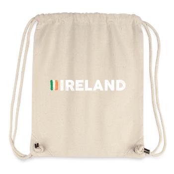 Ireland flag - Stanley/Stella Recycled Gym Bag - natural - Front