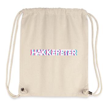 Hardtekk Tekk - Sac à cordon recyclé Stanley/Stella - blanc naturel - Devant