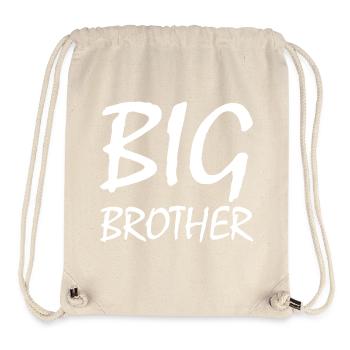 Big brother - Sac à cordon recyclé Stanley/Stella - blanc naturel - Devant